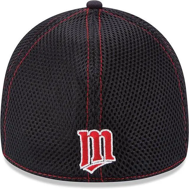 Alt view image 3 of 3 - New Era MLB Minnesota Twins Neo Fitted Baseball Cap - Navy