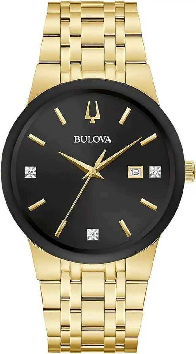 Main image of Bulova Classic Diamond Accent Quartz 40mm Mens Watch