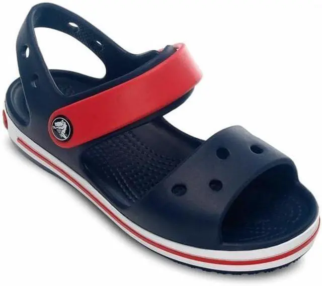 Alt view image 2 of 2 - Crocs Kids Crocband Sandal - Navy/Red