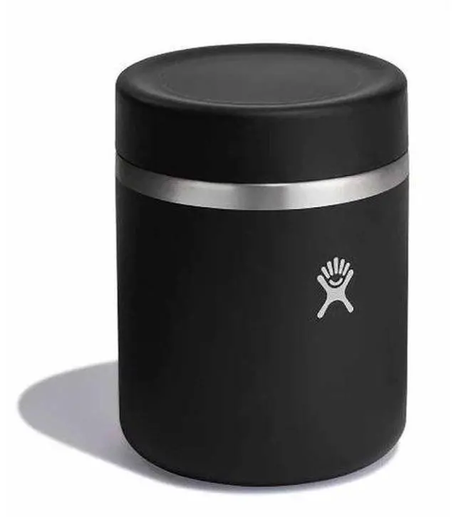 Alt view image 6 of 8 - Hydro Flask Unisex Double Wall Vacuum Insulated Food Jar, 28 oz - Black