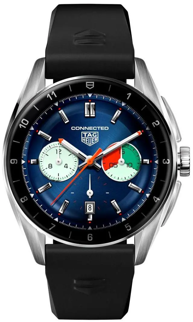 Main image of TAG Heuer Connected Calibre E4 Rubber Mens Watch
