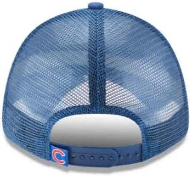 Alt view image 2 of 3 - New Era 9Forty MLB Chicago Cubs Trucker Baseball Cap - Adjustable - Blue