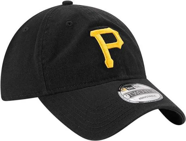 Alt view image 3 of 3 - New Era 9Twenty MLB Pittsburgh Pirates Replica Core Classic Twill Cap - Adjustable - Black