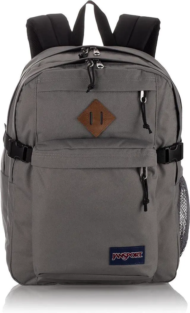 Alt view image 4 of 4 - jansport js0a4qul7h6 main campus graphite grey