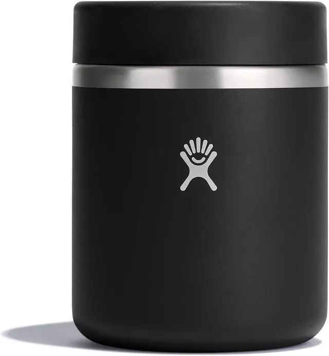Alt view image 8 of 8 - Hydro Flask Unisex Double Wall Vacuum Insulated Food Jar, 28 oz - Black