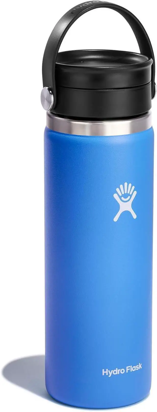 Alt view image 3 of 3 - Hydro Flask Wide Mouth with Flex Sip Lid Insulated Water Bottle Travel Mug - 20 oz- Cascade