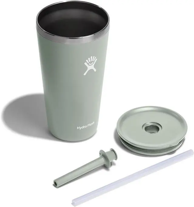 Alt view image 2 of 3 - Hydro Flask All Around Tumbler with Lid and Straw - 28 oz - Agave