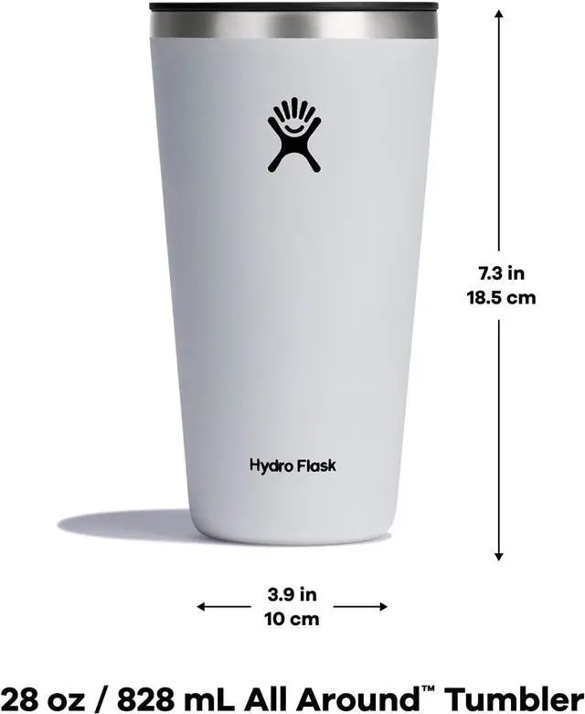 Alt view image 3 of 3 - Hydro Flask All Around Tumbler with Lid - 28 oz - Trillium