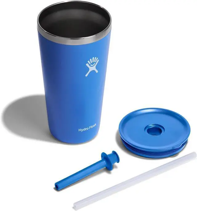 Alt view image 2 of 3 - Hydro Flask All Around Tumbler with Lid and Straw - 28 oz - Cascade
