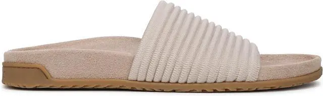 Alt view image 2 of 3 - Vionic Womens Evie Knit Slide Sandal - Cream