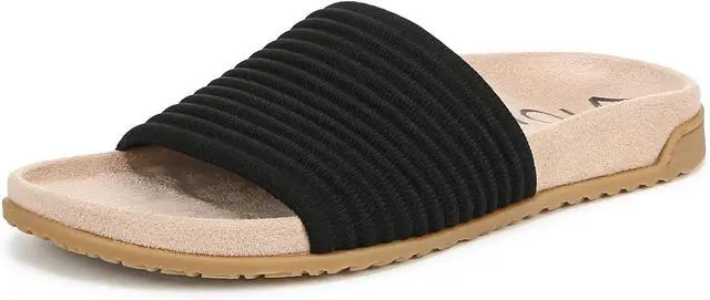 Main image of Vionic Womens Evie Knit Slide Sandal - Black