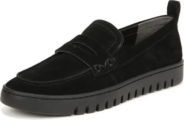 Main image of Vionic Womens Uptown Loafer - Black Suede