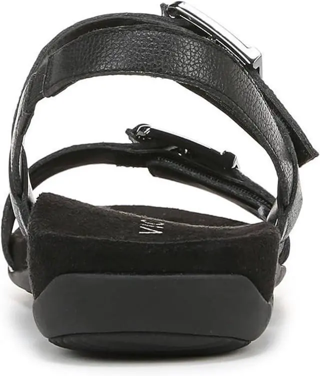 Alt view image 3 of 3 - VIONIC Womens Reese Slingbacks Heeled Sandal - Black Leather
