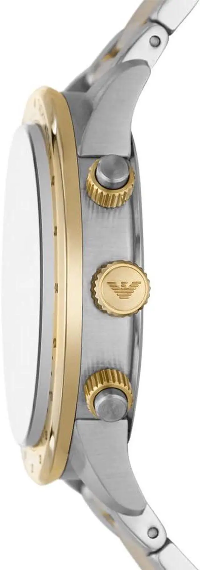 Alt view image 2 of 3 - Emporio Armani Two-Tone Chronograph Mens Watch