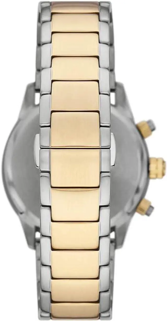 Alt view image 3 of 3 - Emporio Armani Two-Tone Chronograph Mens Watch