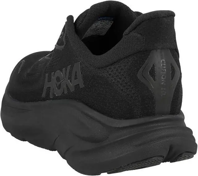 Alt view image 6 of 6 - Hoka Women's Clifton 10 Sneaker, Black/Black, 7