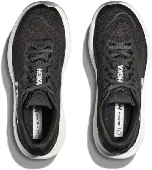 Alt view image 5 of 6 - Hoka Men's Rincon 4 Sneaker, Black/White, 10.5