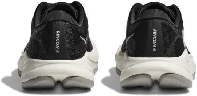 Alt view image 6 of 6 - Hoka Men's Rincon 4 Sneaker, Black/White, 10.5