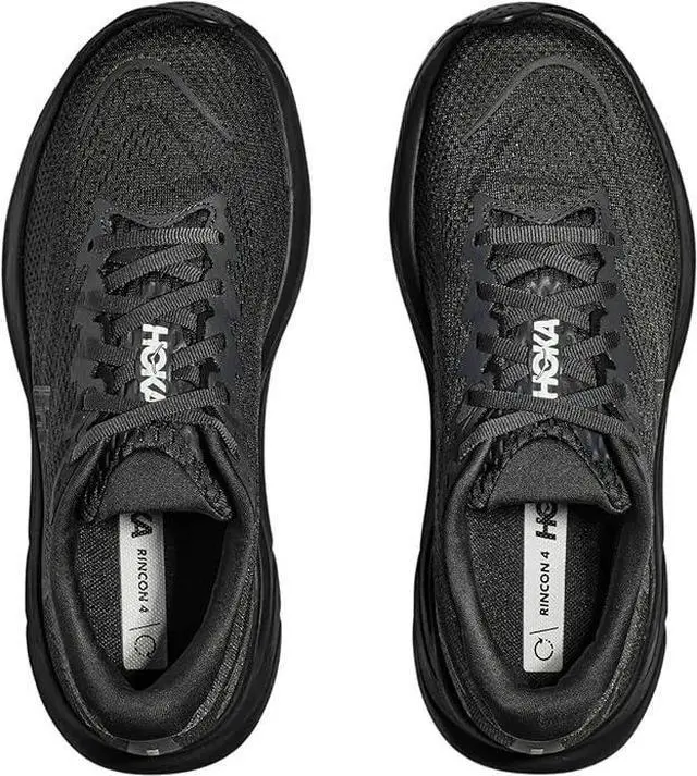 Alt view image 7 of 7 - Hoka Men's Rincon 4 Sneaker, Black/Black, 13