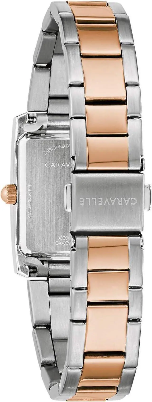 Alt view image 2 of 2 - Caravelle by Bulova Two-Tone Ladies Watch