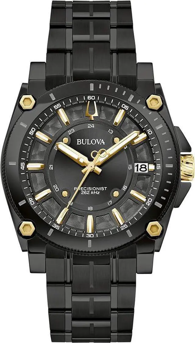 Main image of Bulova Icon High Performance Black Ion Chronograph Mens Watch