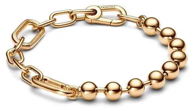 Main image of Pandora ME Metal Bead & Link Chain Bracelet
