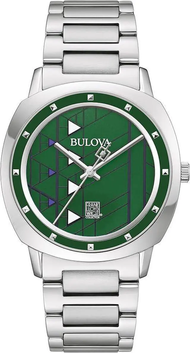 Main image of Bulova Frank Lloyd Wright Hollyhock House Mens Watch