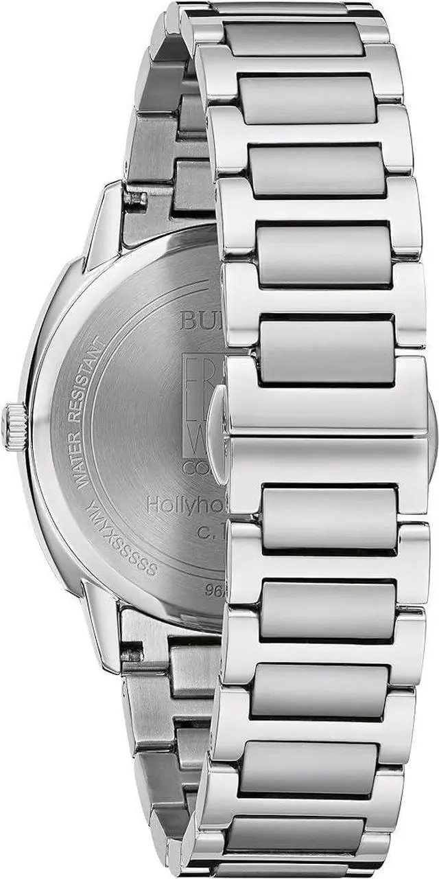Alt view image 3 of 3 - Bulova Frank Lloyd Wright Hollyhock House Mens Watch