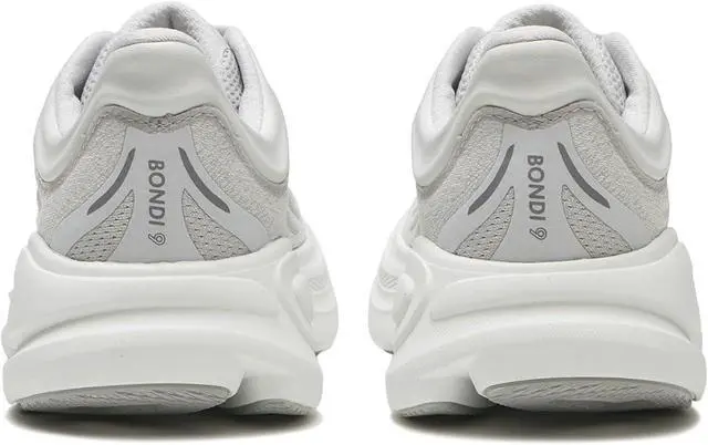 Alt view image 6 of 6 - Hoka Women's Bondi 9 Sneaker, Stardust/Silver, 7.5