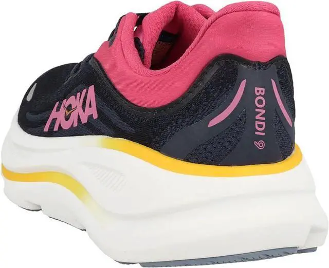 Alt view image 3 of 3 - Hoka Bondi 9 Womens Running Shoe - Varsity Navy/Nautical Dusk
