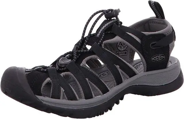 Alt view image 2 of 2 - KEEN Womens Whisper Closed Toe Sport Sandals - Black/Gargoyle