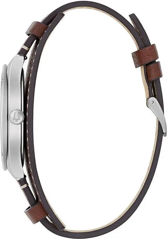 Alt view image 2 of 3 - Bulova Marc Anthony Sport Leather Mens Watch