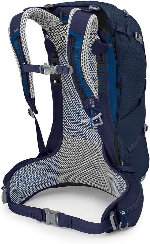 Alt view image 2 of 2 - Osprey Stratos 24L Mens Hiking Backpack - Cetacean Blue