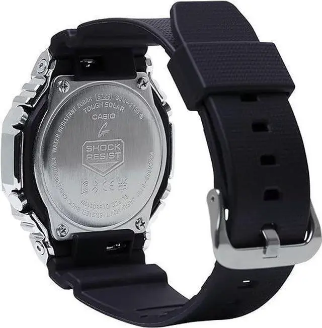 Alt view image 4 of 4 - Casio G-Shock G-Steel Black Dial Sports Tough Solar 200M Men's Watch GBM-2100-1A