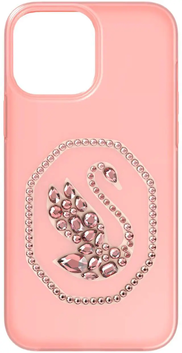 Main image of Swarovski Smartphone Case Swan Iphone 13 Pro Max Pale Pink