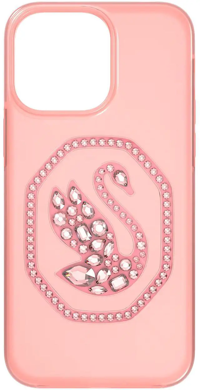Main image of Swarovski Smartphone Case Swan Iphone 14 Pro Max Pale Pink