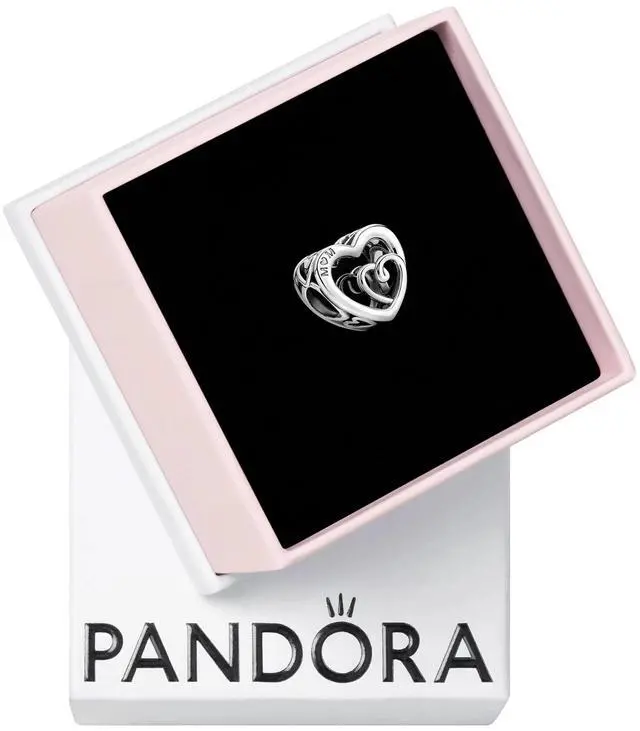 Alt view image 2 of 2 - Pandora Entwined Infinite Hearts Charm
