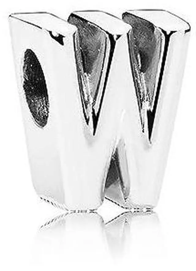 Alt view image 2 of 3 - PANDORA Letter W Charm -