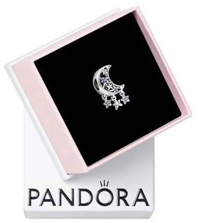 Alt view image 2 of 3 - Pandora Star & Crescent Moon Charm