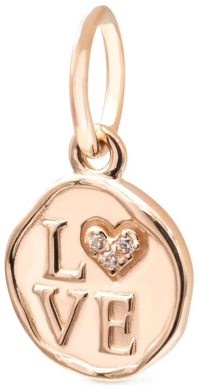 Main image of Pandora Sparkling Love Stamp Dangle Charm