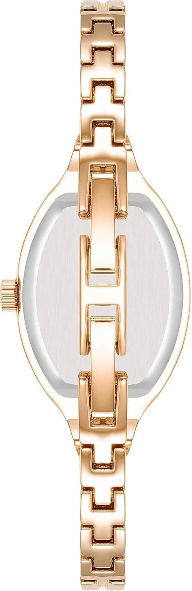 Alt view image 3 of 3 - Armitron Rose Gold-Tone MOP Dial Crystal Accented Bracelet Ladies Watch