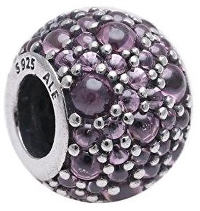 Alt view image 2 of 3 - PANDORA Shimmering Droplets Charm - Pink CZ -