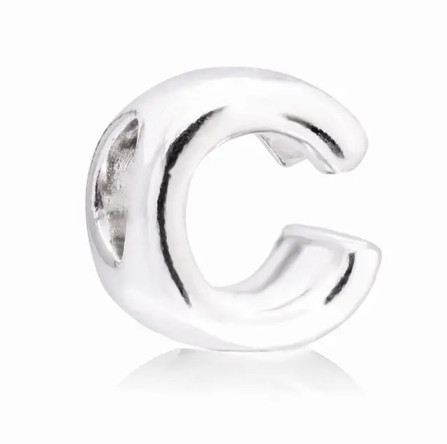Alt view image 3 of 3 - PANDORA Letter C Charm -