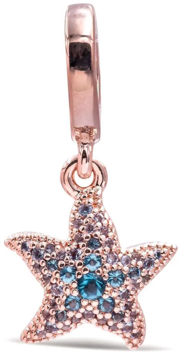Alt view image 3 of 3 - Pandora Sparkling Starfish Dangle Charm