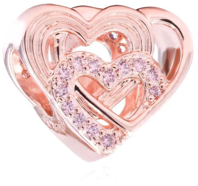 Alt view image 3 of 3 - Pandora  Intertwined Love Hearts Charm