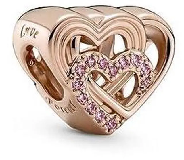 Alt view image 2 of 3 - Pandora  Intertwined Love Hearts Charm