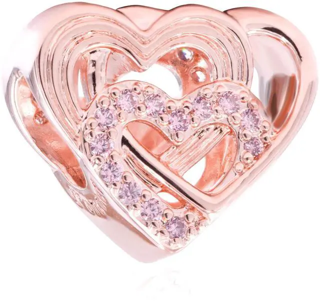 Main image of Pandora  Intertwined Love Hearts Charm