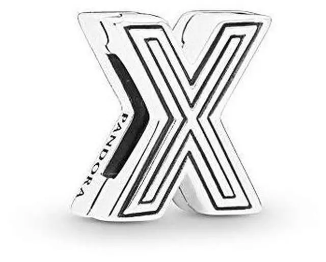 Alt view image 2 of 3 - Pandora Reflexions Letter X Clip Charm -