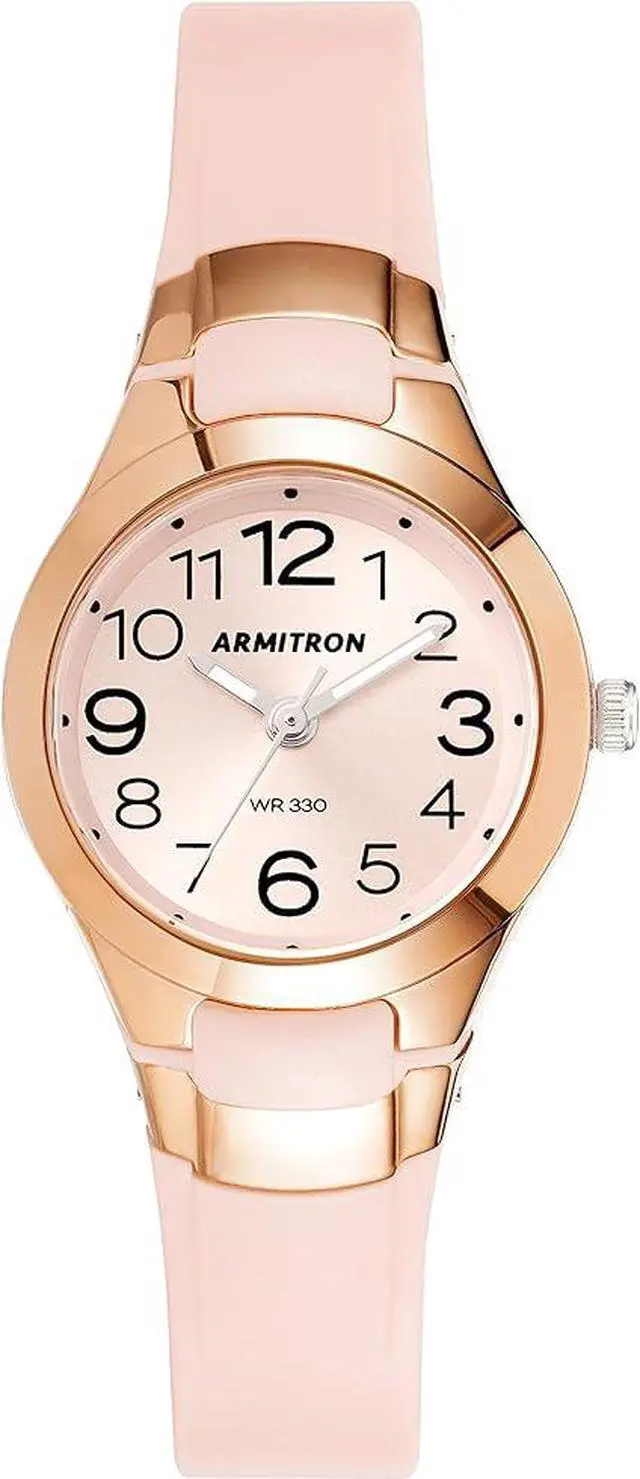 Main image of Armitron Sport Pink Plastic Ladies Watch