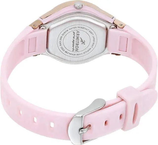 Alt view image 2 of 2 - Armitron Sport Pink Plastic Ladies Watch